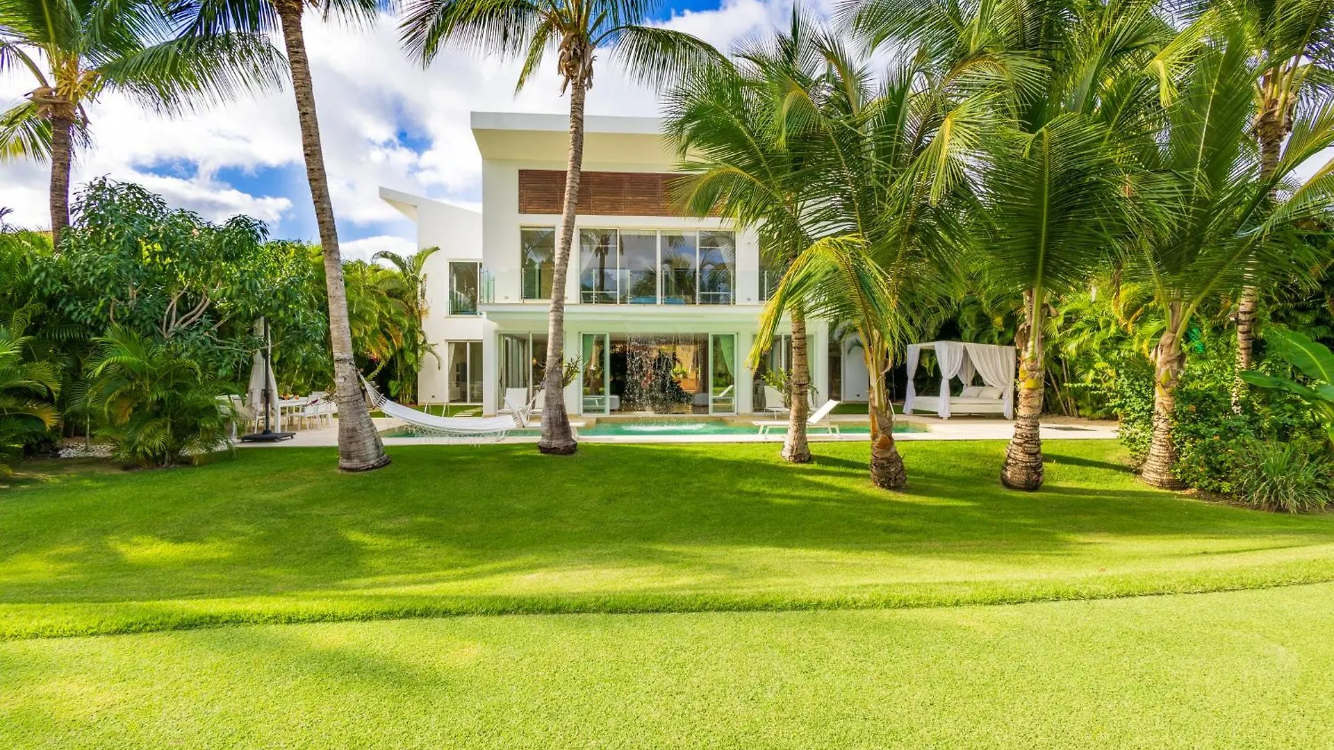 Luxury Rentals In Punta Cana - Exclusive Waterfall Villa With Private Pool, Bbq, Maid, Golf 多米尼加共和国