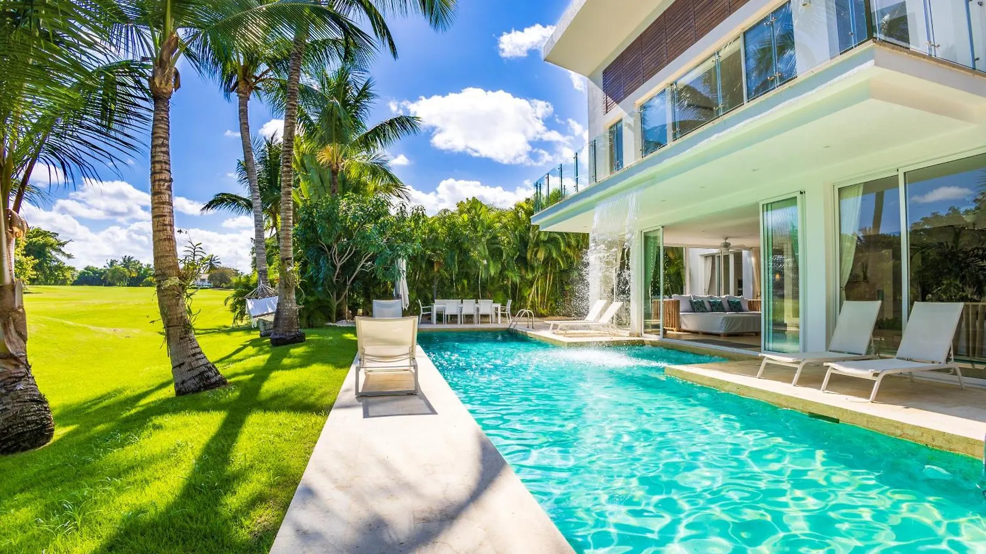 Luxury Rentals In Punta Cana - Exclusive Waterfall Villa With Private Pool, Bbq, Maid, Golf
