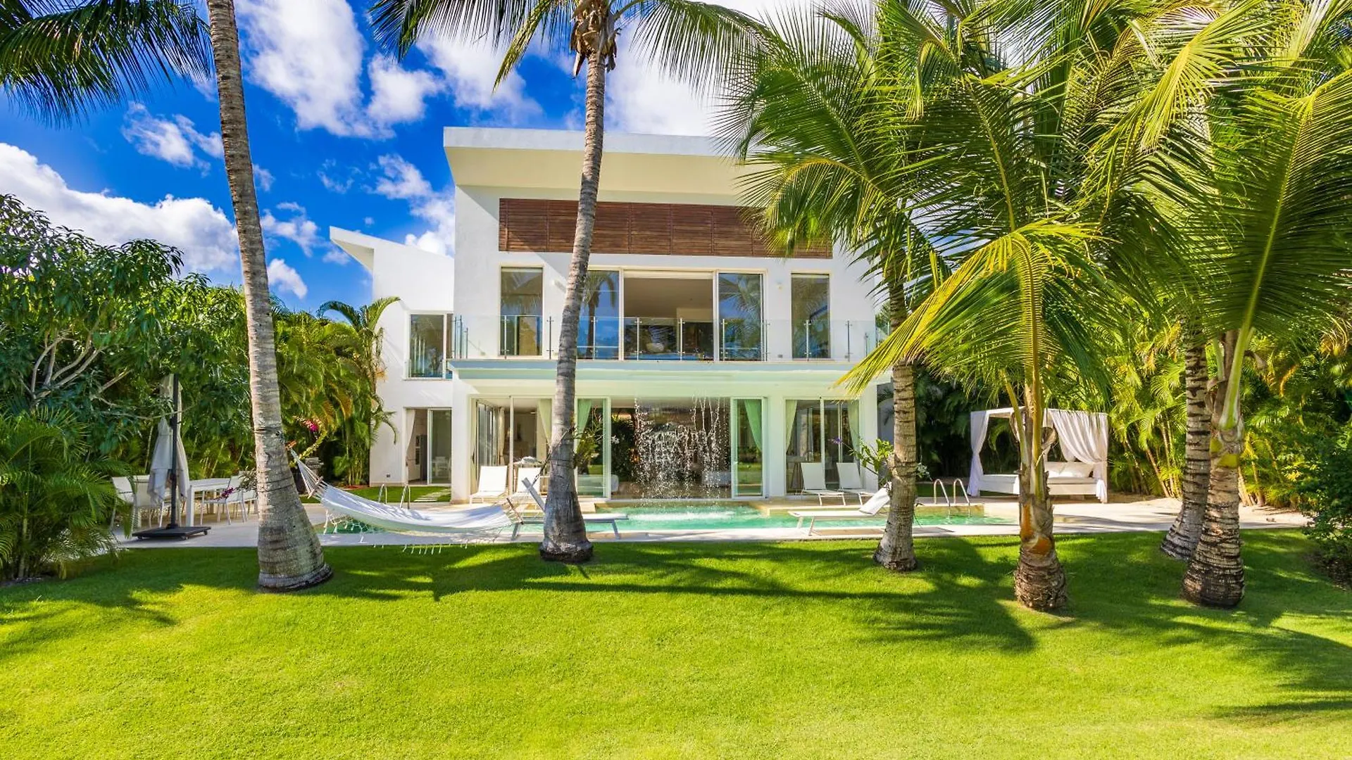 Luxury Rentals In Punta Cana - Exclusive Waterfall Villa With Private Pool, Bbq, Maid, Golf 多米尼加共和国