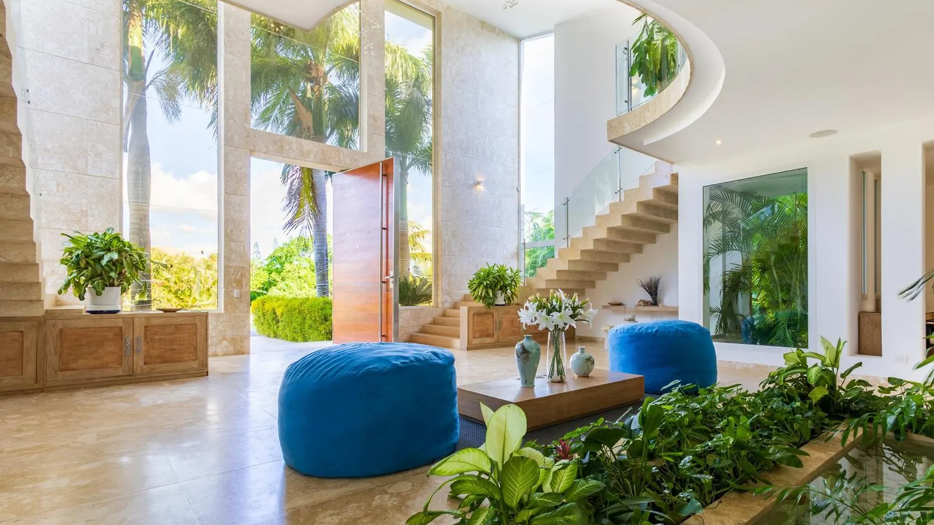 Luxury Rentals In Punta Cana - Exclusive Waterfall Villa With Private Pool, Bbq, Maid, Golf 多米尼加共和国