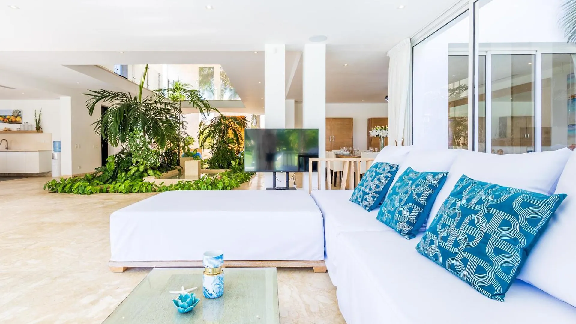 Luxury Rentals In Punta Cana - Exclusive Waterfall Villa With Private Pool, Bbq, Maid, Golf 多米尼加共和国